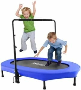 Ancheer Foldable Trampoline With Adjustable Handle