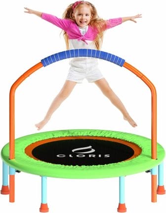 Cloris Folding Trampoline With Safety Padded Cover