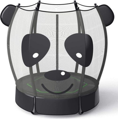 LANGXUN 5ft Panda Trampoline for Kids