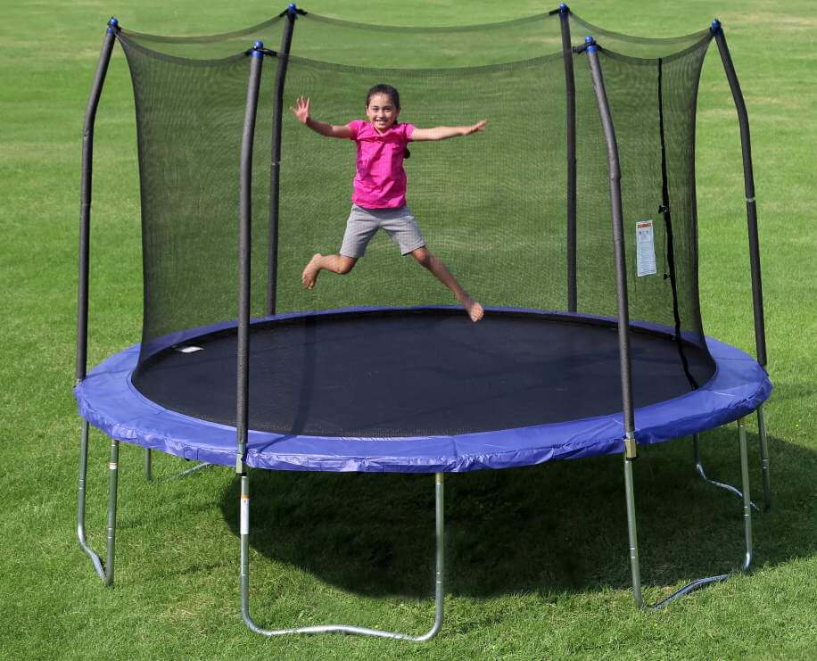 how big is a 12ft trampoline