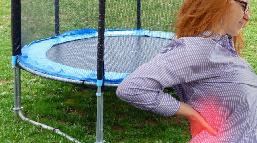 Are trampolines bad for your back