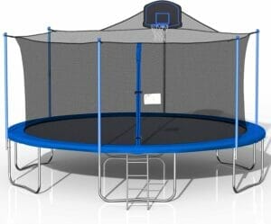 Edghhg 16ft basketball trampoline
