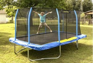 why are rectangle trampolines more expensive